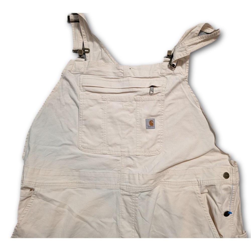 Carhartt Workwear Mens 2XL Pants OR2438-W Natural Beige Off-White Double Knee